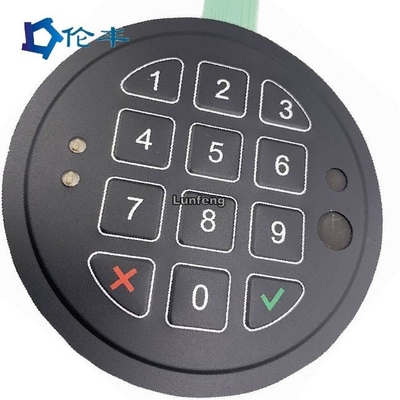 Harga yang bagus Keypad Flat Membrane yang dapat disesuaikan - 30C-80C Rentang suhu dan DC 12V Voltage Rating untuk Medis Us on line