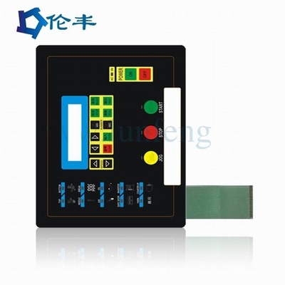 Harga yang bagus Metal Dome Membrane Graphic Overlay Shielding Circuit PET Matte Front Panel Overlay on line