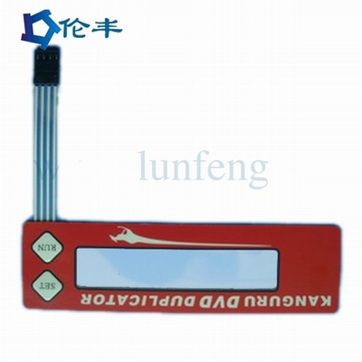 Harga yang bagus Overlay Membran Polyethylene Switch Warna RAL 3M467 Tactile Dome Button on line