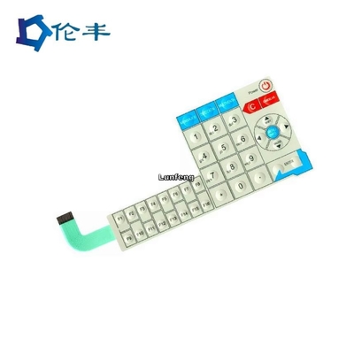 Harga yang bagus Peralatan Medis Panel Kontrol Kustom Overlay Emboss 3M 467 Tactile Dome Button on line