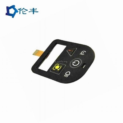 Harga yang bagus Metal Dome Silicone Rubber Keypad Membran Switch 3M9080 Perekat PET on line