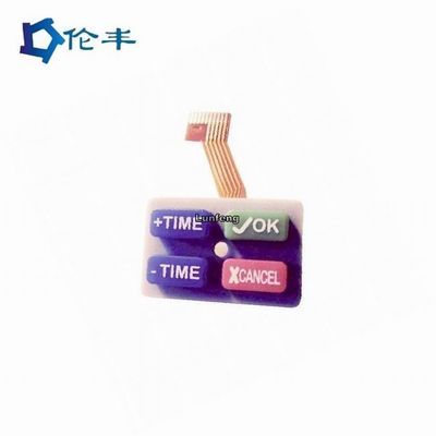 Harga yang bagus Papan Ketik Karet Silikon Tahan Air Permukaan Matte dengan Tombol Emboss untuk Panel Kontrol Industri dan Medis on line