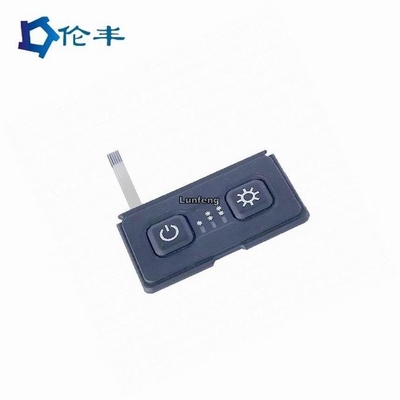 Harga yang bagus PET Circuit Silicone Rubber Keypad Membrane Switch Permukaan Matte Perekat 3M on line