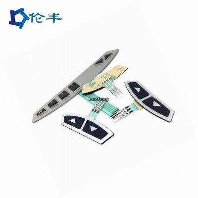 Harga yang bagus Keypad karet silikon tahan air dengan permukaan matte dan 3M 467 MP Backadhesive untuk panel kontrol perangkat elektronik on line