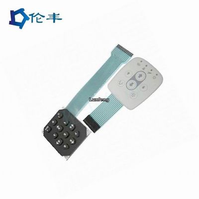 Harga yang bagus Karbon Pill Type By Printed Silicone Rubber Keypad dengan Second Processing PU Epoxy Spray untuk Perangkat Elektronik Tahan Air on line