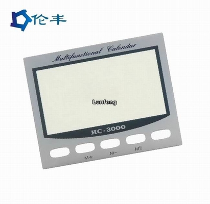 Harga yang bagus Panel Depan Akrilik LCD PMMA Panel Kontrol Depan Perekat 3M on line