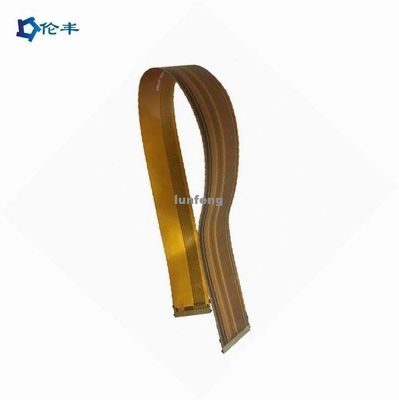 Harga yang bagus Papan Sirkuit Fleksibel Film PI Kuning Solder Mask dengan Ketebalan Tembaga 1OZ untuk Aplikasi Suhu Tinggi on line