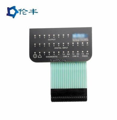 3M467 LED Membran Keypad Peralatan Medis Non Taktil Matte