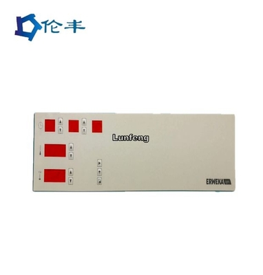 Harga yang bagus 3M468 Control Graphic Panel Overlay Printing PET PC Red Transparan on line