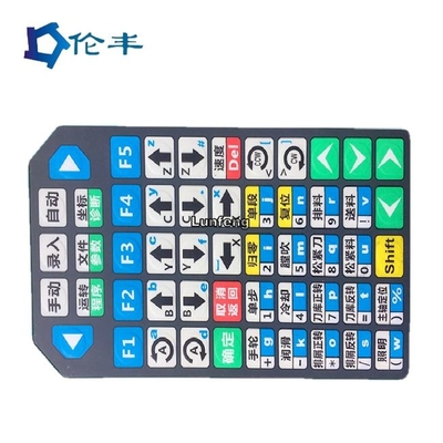 Harga yang bagus Layar Sutra Panel Kontrol Depan Grafis PET Hamparan Cetak Digital on line