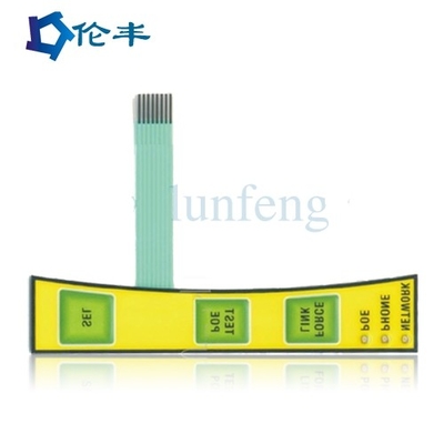 Harga yang bagus 3M Metal Dome Membran Switch Keypad Timbul Taktil Tombol PET PC PVC on line