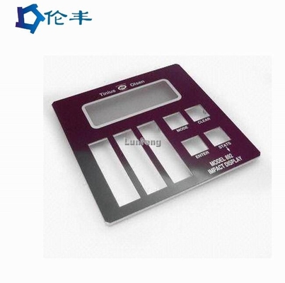 Harga yang bagus OEM Membrane Switch Graphic Overlay Tombol Timbul untuk Peralatan on line