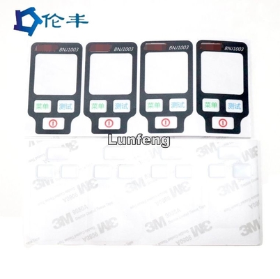 Harga yang bagus Panel Overlay Grafis Membran PVC PET PC Kustom Untuk Penguji Alkohol on line